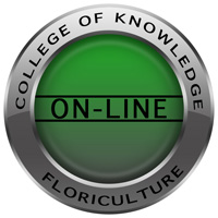 College of Knowledge Floriculture Online logo.